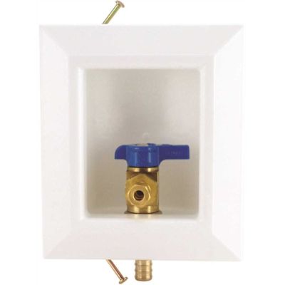 Apollo 1/2 in. Brass PEX-B Barb Icemaker Outlet Box