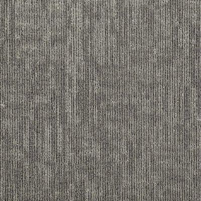 Shaw Graphix - Kirkwood - Gray Residential 24 x 24 in. Glue-Down Carpet Tile Square (48 sq. ft.)