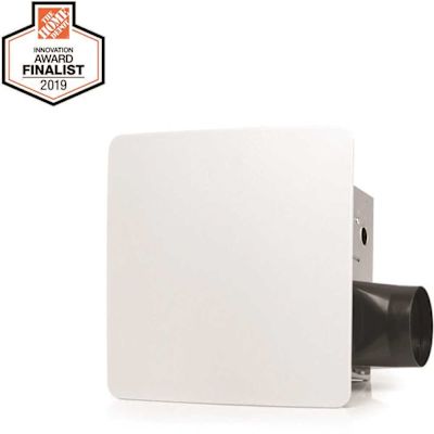110 CFM Ceiling/Wall Mount Quiet Easy Roomside Installation Bathroom/Bath Exhaust Fan with Humidity Sensing, ENERGY STAR