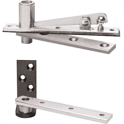 Rixson 1 in. x 5-1/4 in. Pivot Hinge Brass Center Hung Pivot
