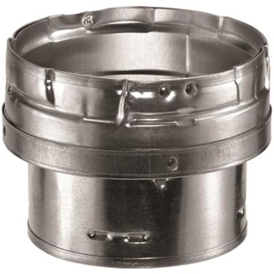 DuraVent 3 in. x 4.625 in. Gas Vent Increaser for Chimney Pipe