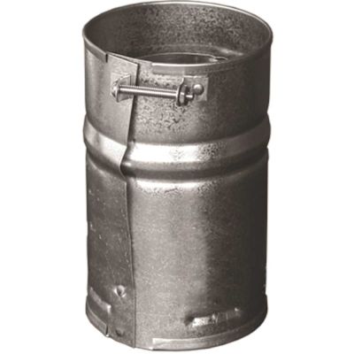 DuraVent 5 in. Dia x 5.625 in. Double Wall Gas Vent Female Adapter for Chimney Pipe