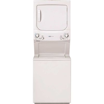 GE 3.9 cu. ft. Washer 5.9 cu. ft. Gas Dryer Combo in White, ENERGY STAR