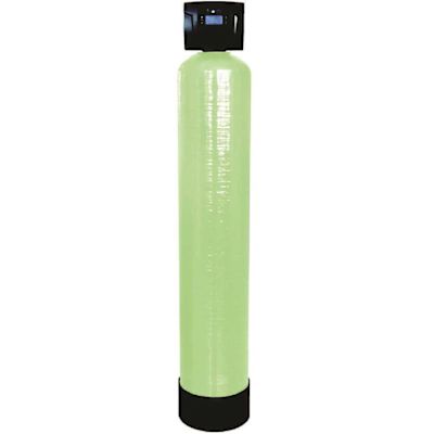 NOVO 489 Series Whole House Taste Odor Catalytic Carbon Water Filtration System with 489DF-100TOC Natural Tank