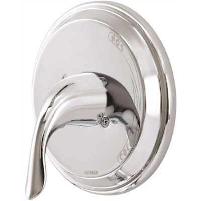 Gerber Viper 1-Handle Valve Trim Kit in Chrome with Treysta Cartridge (Valve Not Included)