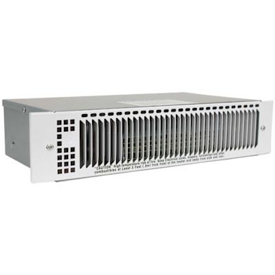 King Electric KT 240/208-Volt 1500-Watt/1125-Watt Multi-Watt Electric Kick Space Heater, White