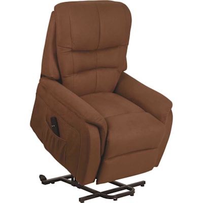 Flash Furniture Brown Microfiber Recliner