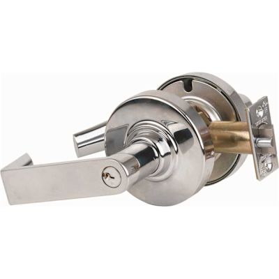 Schlage ND Series Bright Chrome Classroom Function Door Lever