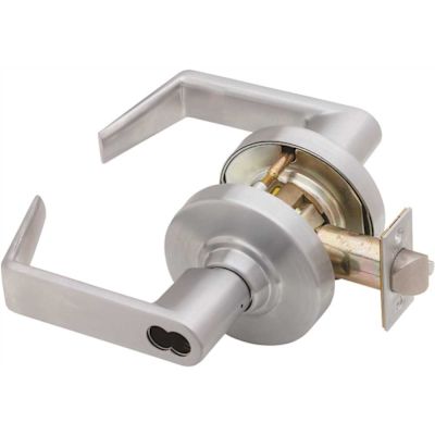 Schlage ND Series Satin Chrome Storeroom Function Door Lever