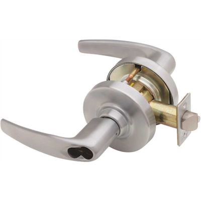 Schlage ND Series Satin Chrome Storeroom Function Door Lever