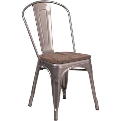 Carnegy Avenue Clear Coated Side Chair