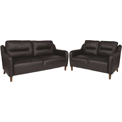Flash Furniture 3-Piece Black Living Room Sets