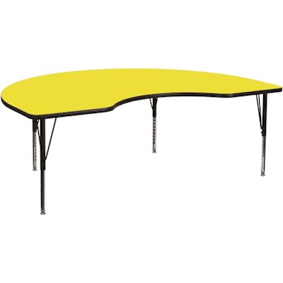 Flash Furniture Yellow Kids Table