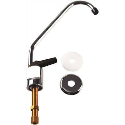 Westbrass 8 in. Touch-Flo Style Pure Cold Water Dispenser Faucet, Polished Chrome