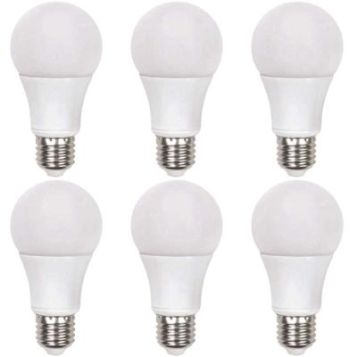 EcoSmart 40-Watt Equivalent A19 Dimmable E26 Medium Base Daylight LED Light Bulb (6-Pack)