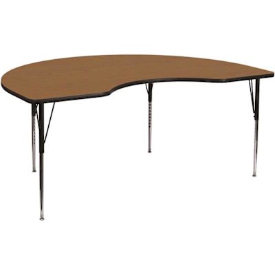 Flash Furniture Oak Kids Table