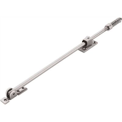 45-1/16 in. - 54 in. Hinges/Offset Pivots 51-1/16 in. - 59 in. Center Hung Pivot Satin Chrome Surface Stop Overhead Stop