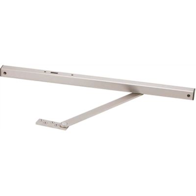 27-1/16 in. - 33 in. Hinges/Offset Pivots 33-1/16 in. - 39 in. Center Hung Pivot Satin Chrome Surface Stop Overhead Stop