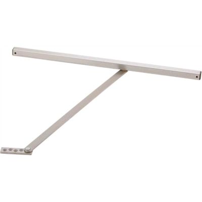 39-1/16 in. - 45 in. Hinges/Offset Pivots 45-1/16 in. - 51 in. Center Hung Pivot Satin Chrome Surface Stop Overhead Stop