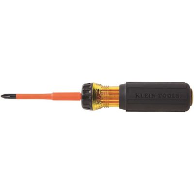 Klein Tools 1/4 in. Flip-Blade Insulated Screwdriver