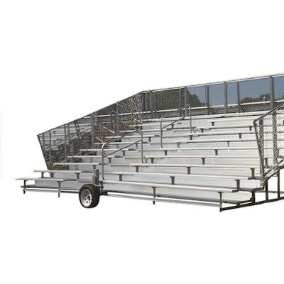 Away Game 15 ft. 10-Row Transportable Bleacher with Transport Kit