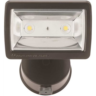 Lithonia Lighting 25-Watt Dark Bronze Integrated LED Outdoor Flood Light