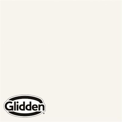 Glidden Essentials 5 gal. PPG1001-1 Delicate White Flat Interior Paint