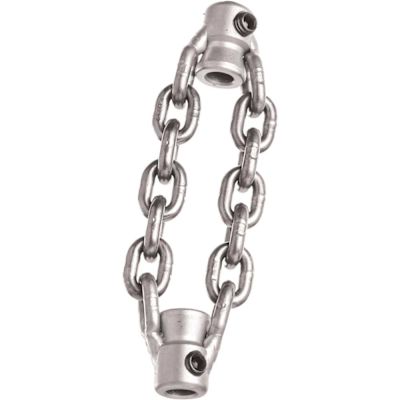RIDGID FlexShaft Wall-to-Wall Drain Cleaning Machine Accessory, 2 in. Double Smooth Chain Knocker for 2 in. Pipes