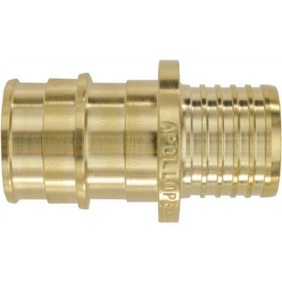 Apollo 3/4 in. Brass PEX-A Barb x Polybutylene Coupling