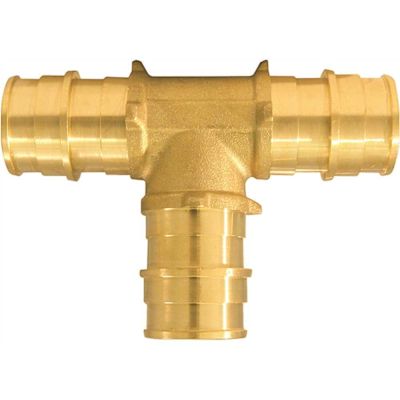 Apollo 3/4 in. Brass PEX-A Barb Tee Fitting