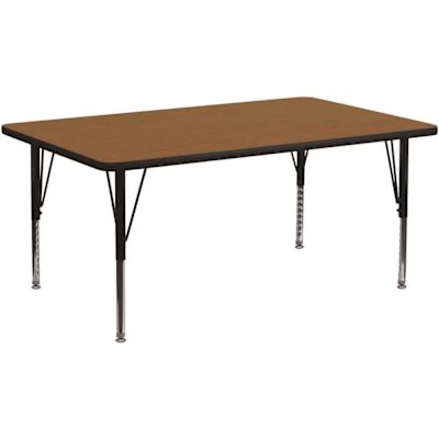 Carnegy Avenue Oak Rectangular Activity Tables