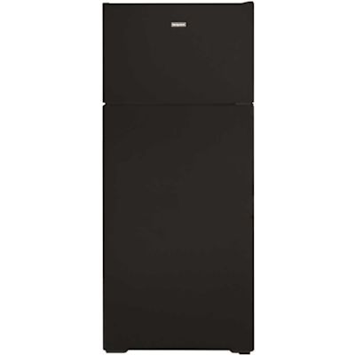 Hotpoint 17.5 Cu. Ft. Top-Freezer Refrigerator, Black, ADA