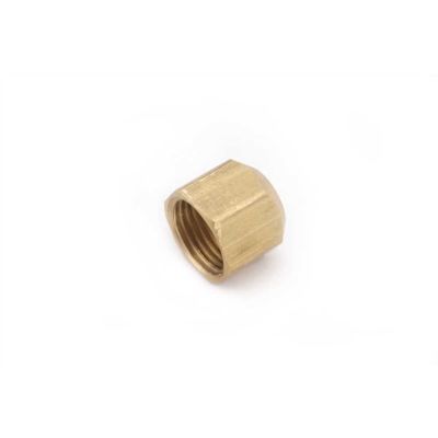Anderson Metals 5/8 in. Flare Brass Cap (10-Bag)