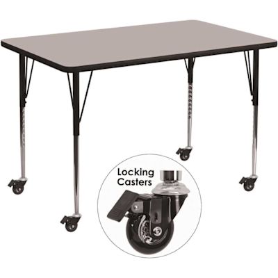 Carnegy Avenue Gray Activity Table