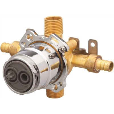 Gerber Treysta Tub and Shower Valve- Horizontal Inputs without Stops- Crimp PEX