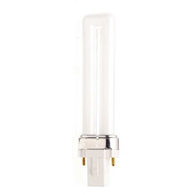 Satco 35-Watt Equivalent T4 G23 Base CFL Light Bulb, Warm White