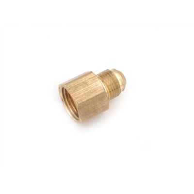 Anderson Metals 3/8 in. Flare x 3/4 in. FIP Brass Coupling (10-Bag)