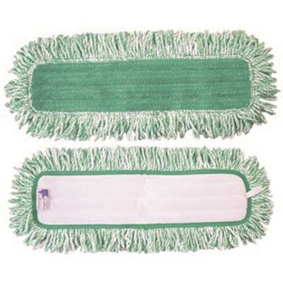 Renown 36 in. Green Microfiber Dust Mop with Fringe (3-Pack)
