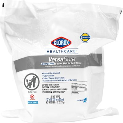 Clorox Healthcare 110-Count VersaSure Refill Disinfecting Wipes