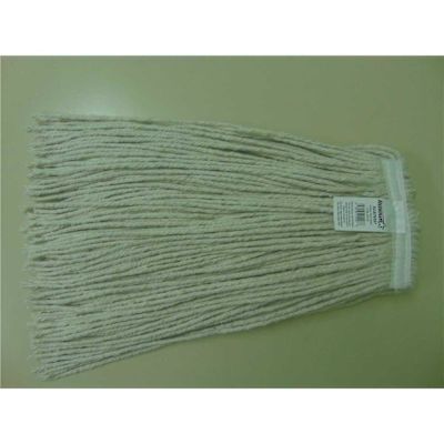 Renown 20 oz. 1 in. 4-Ply Natural Cotton Headband Cut End Mop Head (6/Case)