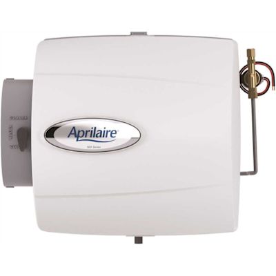 AprilAire Model 500M for up to 3,600 sq. ft. Whole-House Small Bypass Evaporative Humidifier with Manual Control