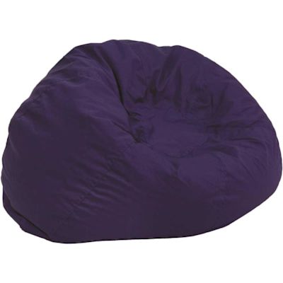 Carnegy Avenue Navy Blue Fabric Bean Bag Chair