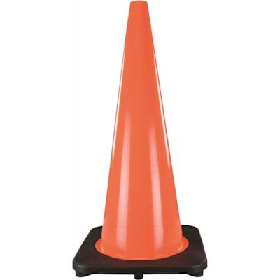 28 in. Orange PVC Traffic Cone