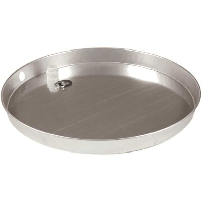 Camco 26 in. I.D. Aluminum Drain Pan with CPVC Fitting