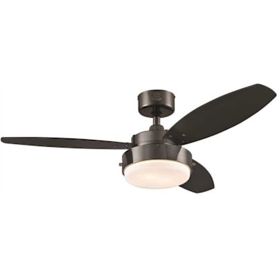 Westinghouse Alloy 42 In. 3-Blade LED Ceiling Fan With Light (Gun Metal)
