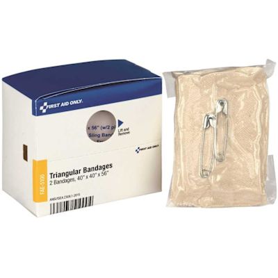 SMARTCOMPLIANCE 40 in. x 40 in. x 56 in. Triangular Bandage Refill (2 per Box)