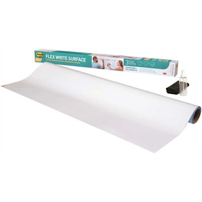 Post-It Flex Write Surface 3 ft. x 2 ft. Roll The Permanent Marker Whiteboard Surface 1-Roll (Case of 6)