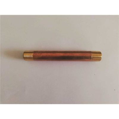 Everbilt 1/2 in. x 6 in. Brass Nipple (10-Pack)