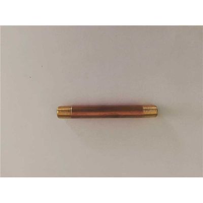 Everbilt 1/4 in. x 4 in. Brass Nipple (10-Pack)