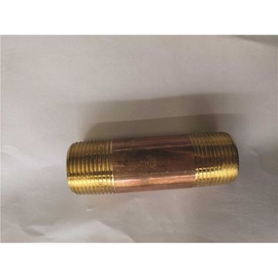 Everbilt 3/4 in. x 3 in. Brass Nipple (10-Pack)